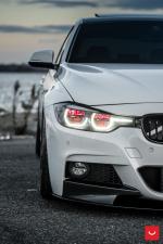 BMW M3 Sedan on Vossen Wheels (HF-1) 2018 года